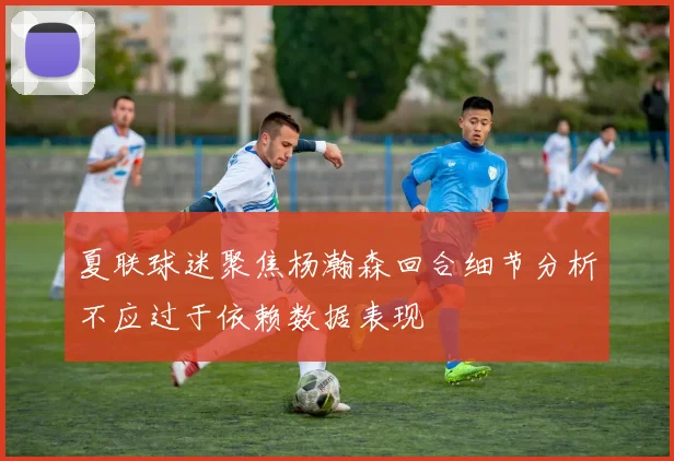 夏联球迷聚焦杨瀚森回合细节分析不应过于依赖数据表现