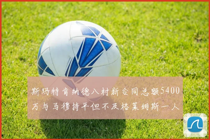 斯玛特肯纳德八村新合同总额5400万与马穆持平但不及格莱姆斯一人